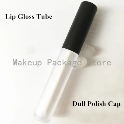 

50pcs/lot 3.5ml Dull Polish Lip Balm Tube DIY Eyeliner Container Plastic Plating Eyelash Bottle Empty Lip Balm Mascara Storage