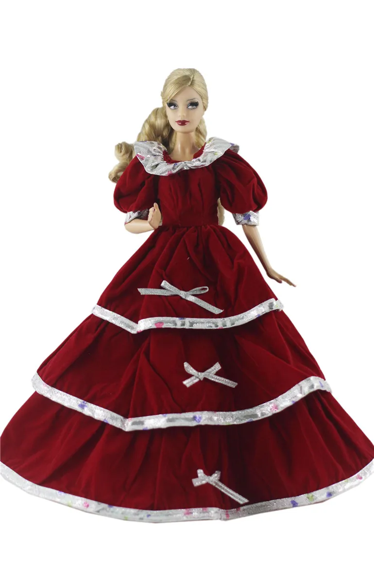 5 Комплект одежды/топ+ юбка пальто платье Одежда для 1/6 BJD Xinyi FR ST Кукла Барби/Одежда для куклы-младенца Рождество - Цвет: 5