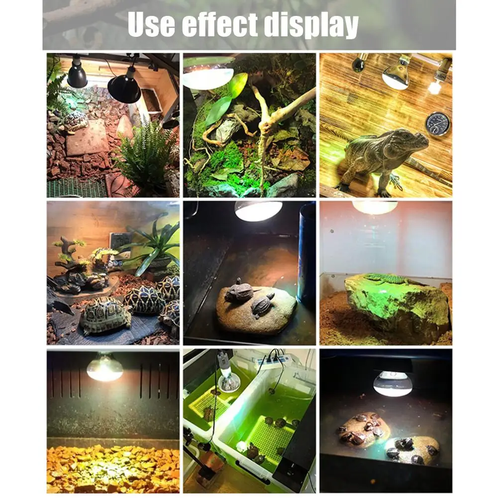 

80W/100W/160W E27 Pet Heating Light Non-glare Multifunctional UVA UVB Full Spectrum UV lAMP Bulb Basking Lamp for Reptile Use