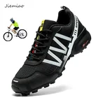 Новые повседневные мужские кроссовки JIEMIAO для горного велосипеда, кроссовки для езды на велосипеде