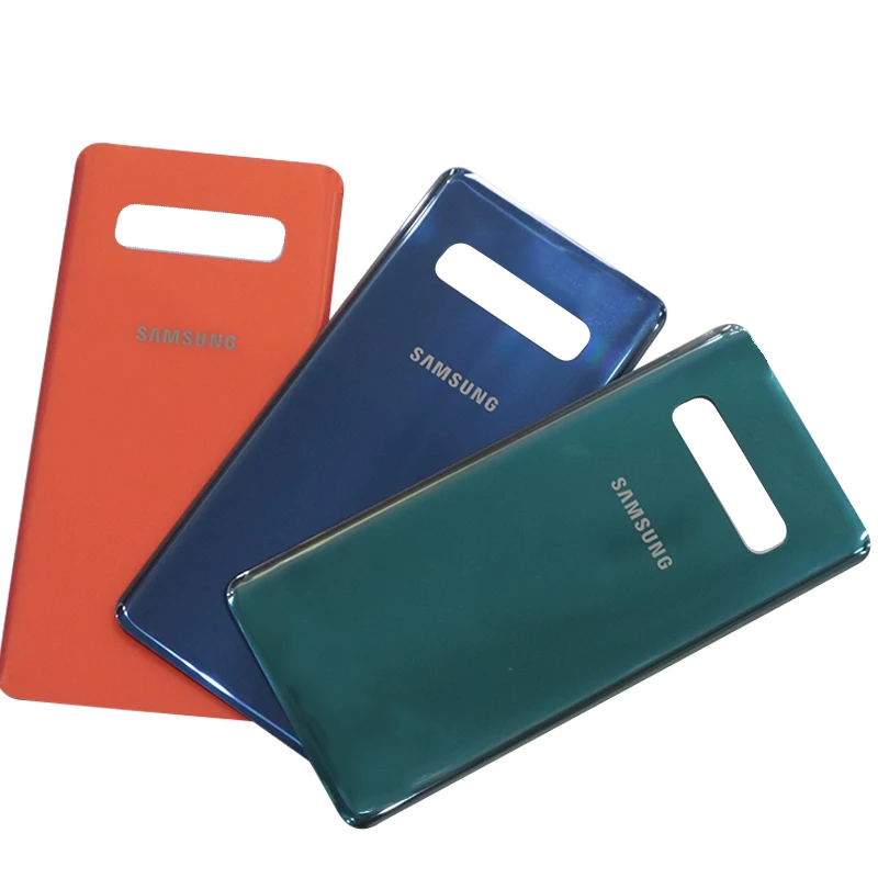 Оригинальная задняя крышка батарейного отсека Samsung Galaxy S10 +/S10 Plus G9750 заднее стекло