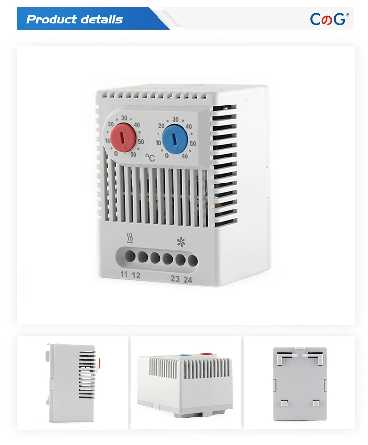 CG KTO011 NC(нормально закрытый) KTS011 нет(нормально открытый) компактный механический регулятор температуры Stego шкаф мини-термостат
