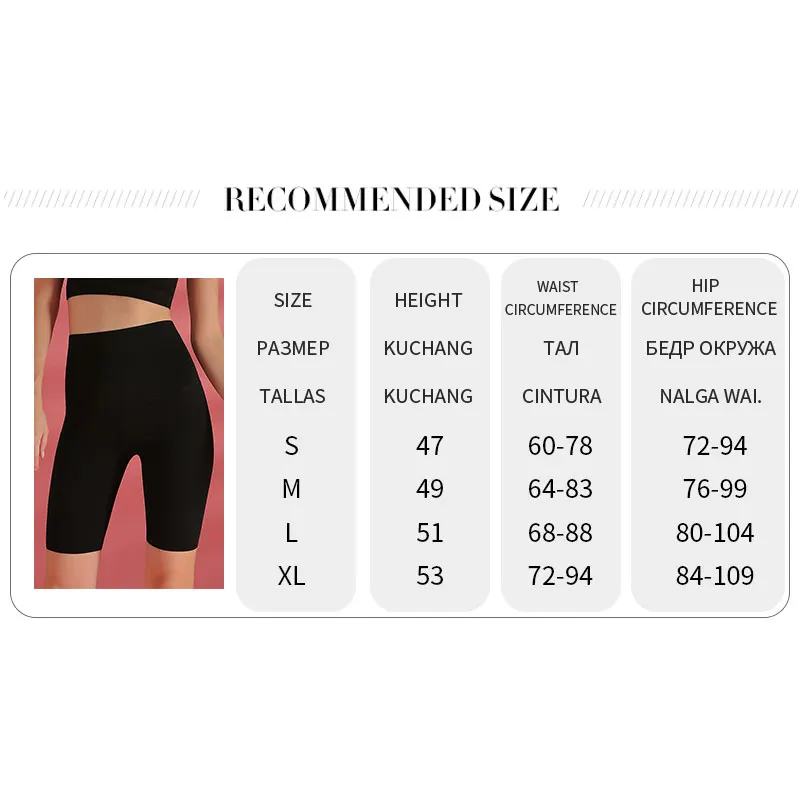 

Shorts For Women Biker Shorts Women Running Spandex Shorts 2020 New High Waist Black Fitness Yoga Shorts Cycling