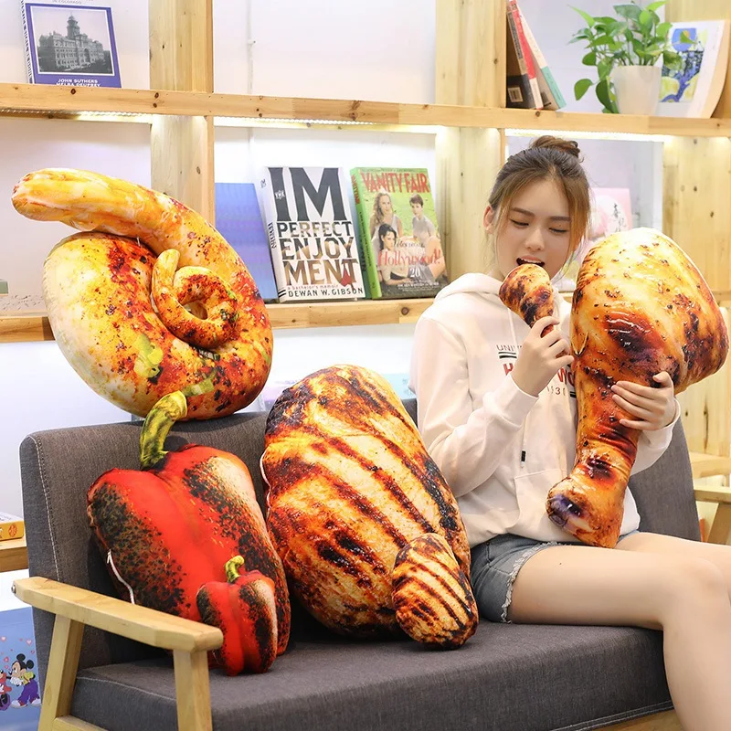 Искусственная Подушка детская кухонная игрушка модель искусственной курицы
