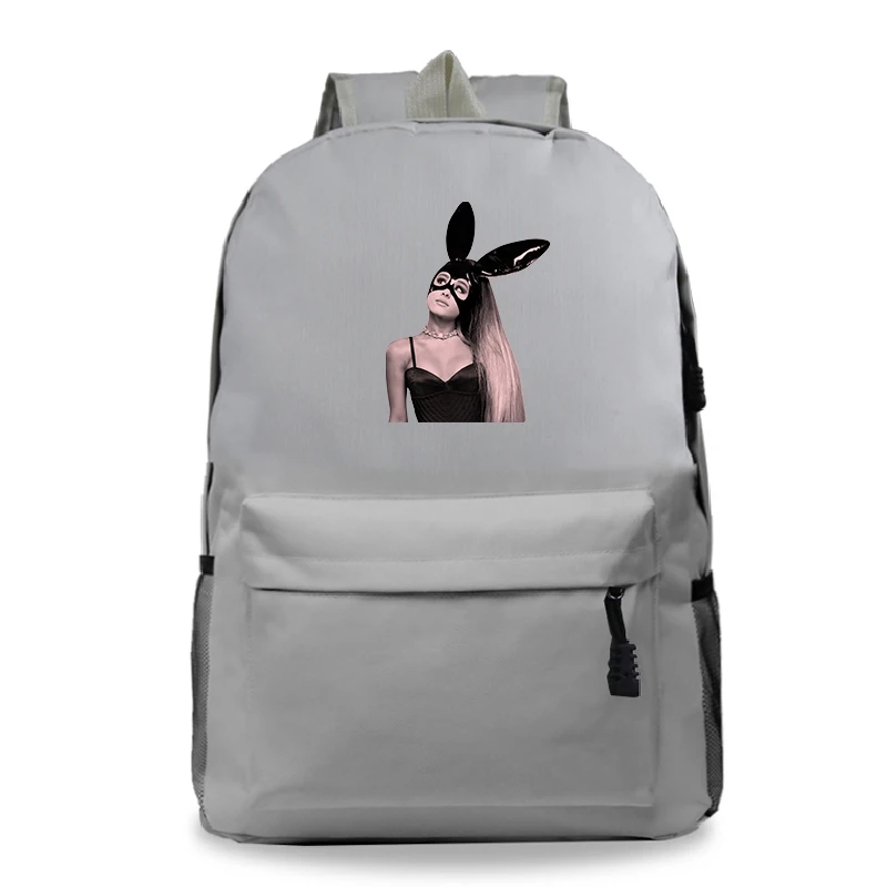 4 Розовый рюкзак Ariana Grande Mochila Feminina, женский рюкзак, школьные сумки для подростков, мужской рюкзак для ноутбука, Детский рюкзак для путешествий - Цвет: 4