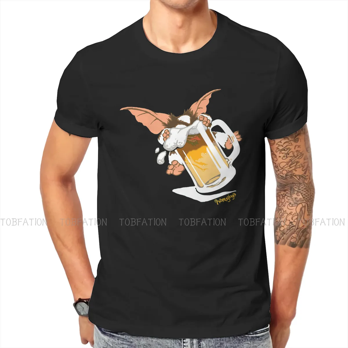 Футболка Gremlin Mogwai с изображением американской комедии фильма Don't Get He Wet