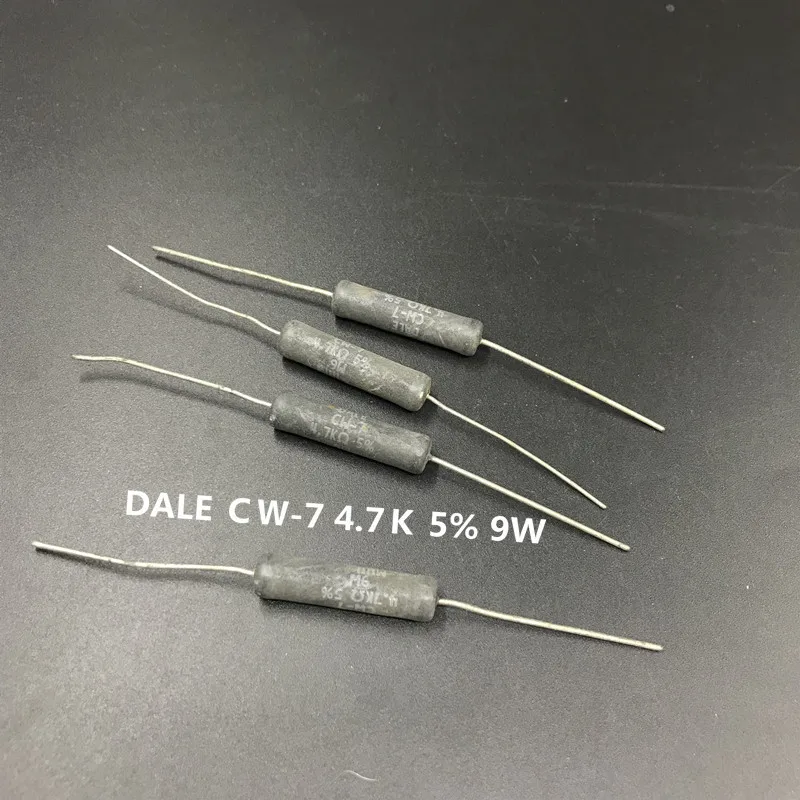 Original new 100% CW-7 9W 4.7K 5% fever black precision non inductive wound resistor (Inductor)