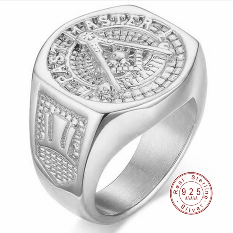 2020 в винтажном стиле Модные панк рок хип хоп религиозный символ 925 стерлингового