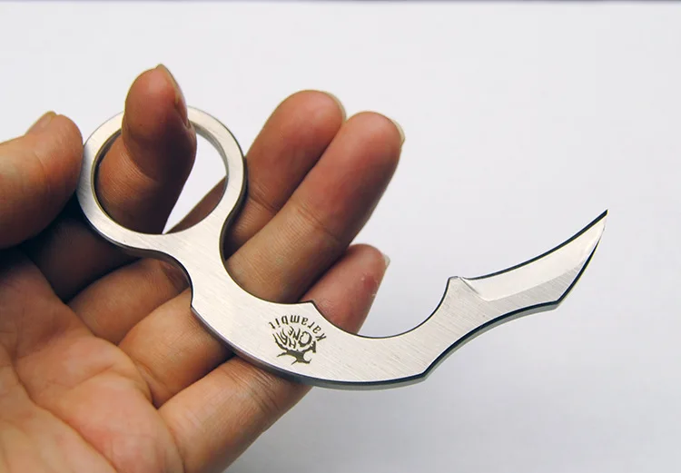 Мини EDC маленький коготь-острый колючий нож karambit маленький черный коготь птицы нож прямой нож