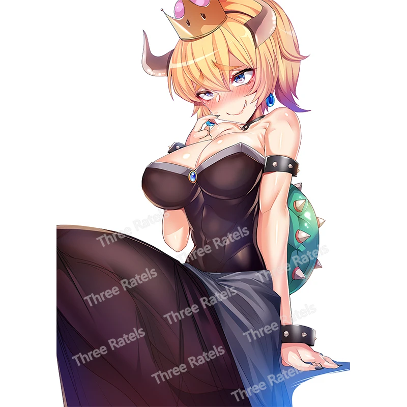 RuleMylife G362 Bowsette автомобильные наклейки Наклейка на ветровое стекло Vinyl автомобильные аксессуары водонепроницаемые