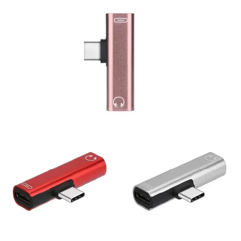 Высокое качество 3 в 1 type C USB кабель адаптер зарядки наушников до 5 мм разъем аудио