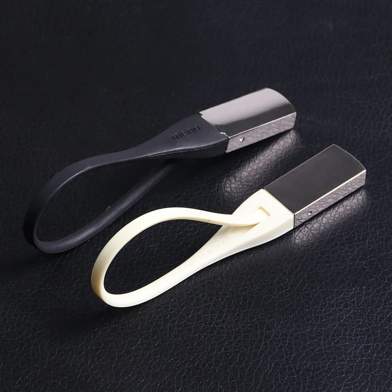 Автомобильный брелок первого поколения Датская цепь черный титан золотистый для