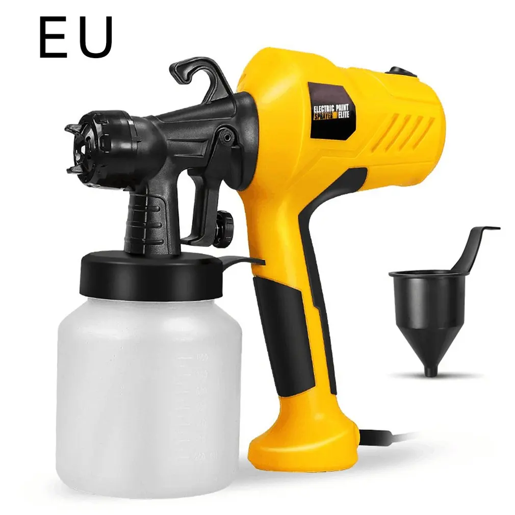 

Electric Paint Spray Gun Portable Spray Gun Alcohol Sprayer Handheld Plastic High Volume Low-Pressure Smooth