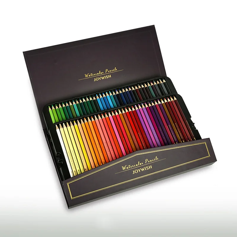 

72 Colors Watercolor Pencils Set Professional Oil Color Pencils For Drawing wood Colored Student Gifts Art Supplies