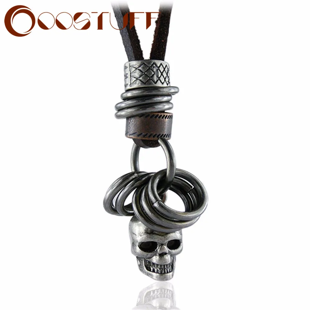 Мужские украшения основа для кулонов и ожерелья Kolye кожа Цепочки колье ожерелье