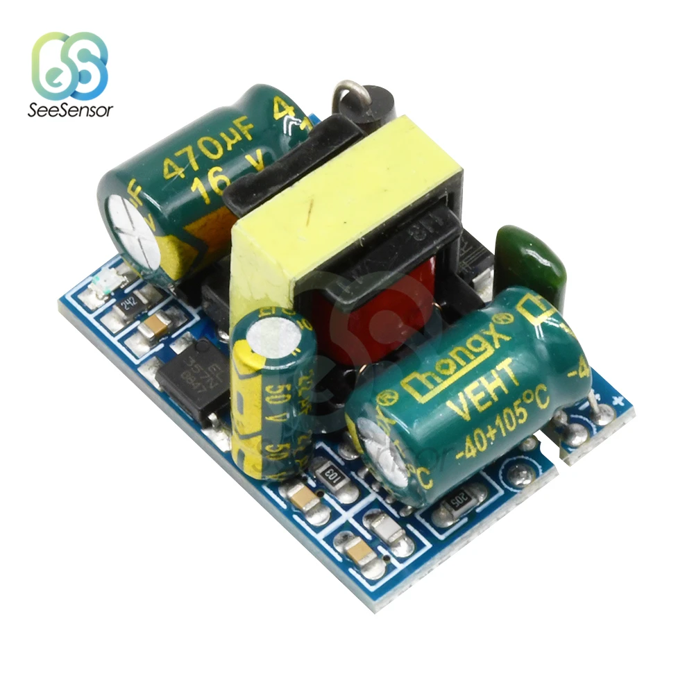 AC DC 5V 700mA 12V 400mA 3 V 5 W прецизионный понижающий преобразователь 220V to трансформатор