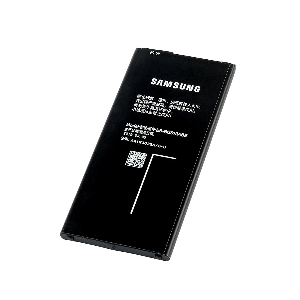 100% оригинальный аккумулятор для Samsung Galaxy J7 Prime On7 2016 G610 G615 G6100 2 Max 3300 мАч li ion