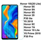 Закаленное стекло для Huawei P30 Pro Lite, Защитная пленка для экрана Huawei Honor 10i 8X 8A 8S 20 Y6 Prime 2018 8C 7A 10 Lite