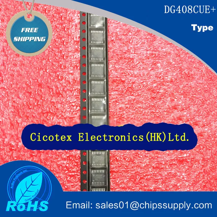 

3pcs/lot DG408CUE+T TSSOP16 IC MULTIPLEXER 8X1 16TSSOP DG408 CUE