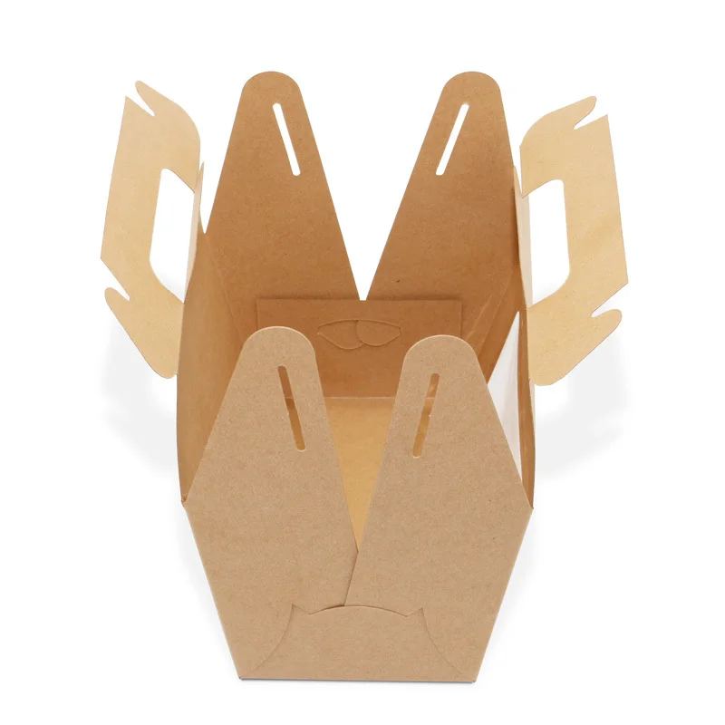 

30 Pcs Kraft Paper Box With Handle Wedding Gift Box Muffin Packaging Party Birthday Dessert Baking Package Cookies Cupcake Box