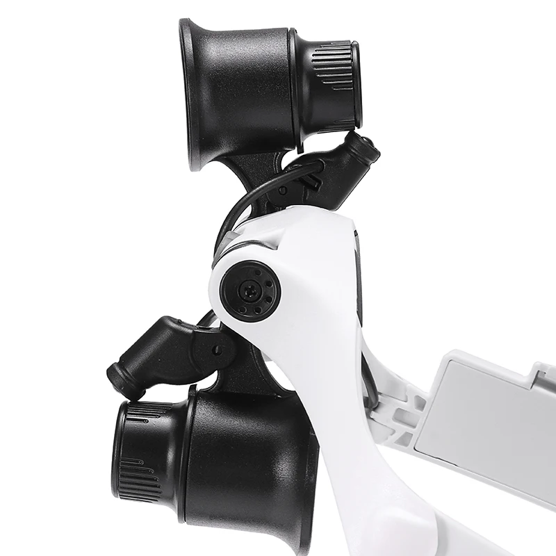 Увеличительное стекло для ювелирных изделий светодиодные очки увеличительное