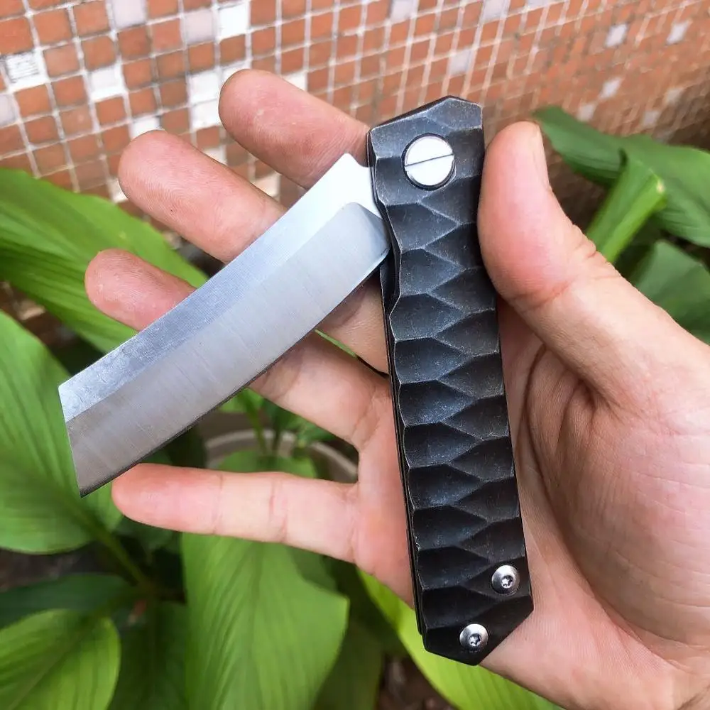 BT-2 складной Ножи D2 лезвие с эффектом поношенности Сталь Ручкой Охотничий