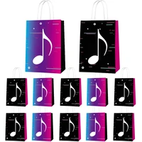 12pcs party decoration note paper gift bag birthday dance disco adult baby shower boy girl kid