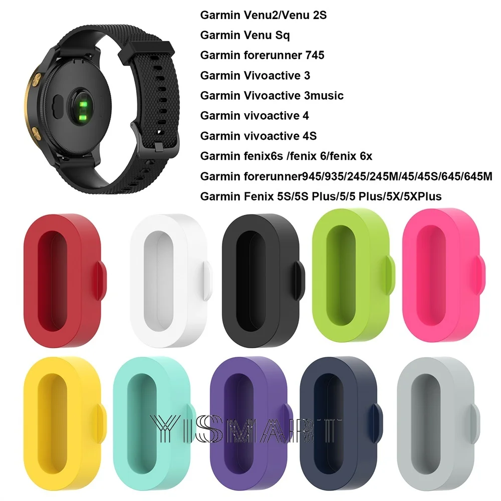 Пылезащитная заглушка 10 шт. крышка для Garmin шку 2 2s fenix 6 6x forerunner 245 745 tactix Delta