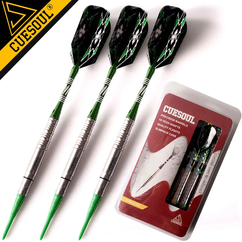 Новые 3 шт/набор профессиональных Вольфрам мягкий наконечник Дартс 18 г с Алюминий