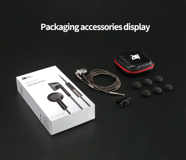 AUGLAMOUR RX-1 3,5 мм проводные наушники HiFi глубокий бас наушники гарнитура с микрофоном