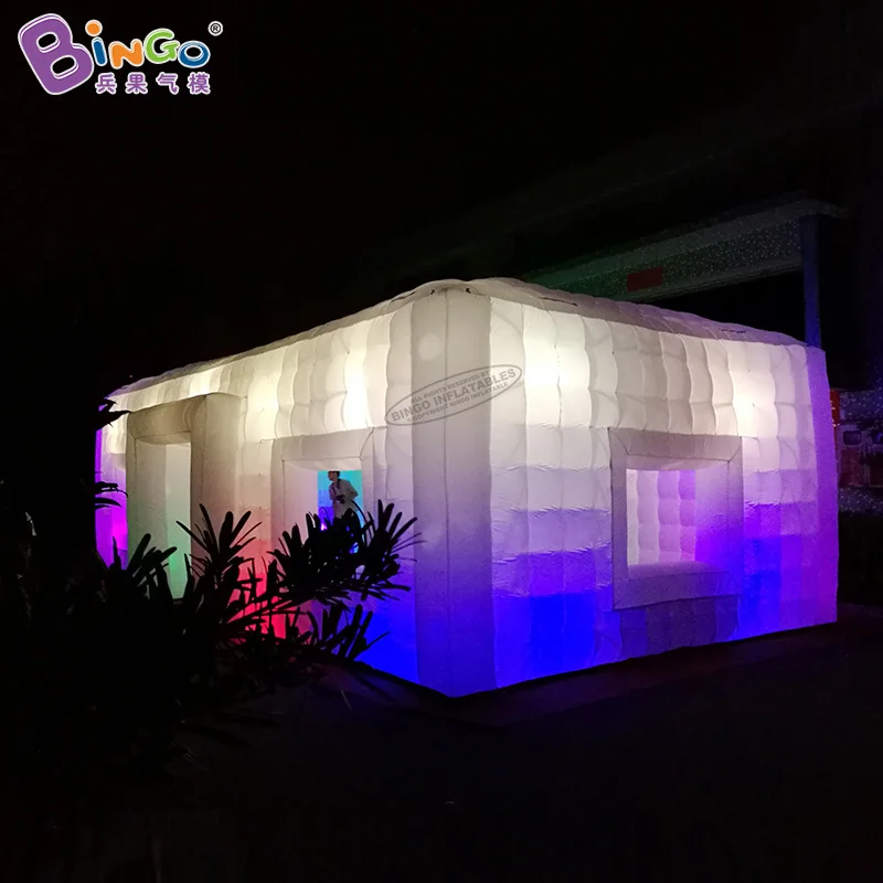 Надувная Праздничная палатка на заказ 9 5*5*3 7 м надувной кубический бар для