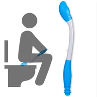 long handle dressing stick reach comfort bottom wiper self wipe assist holder toilet paper tissue grip self wipe aid motion