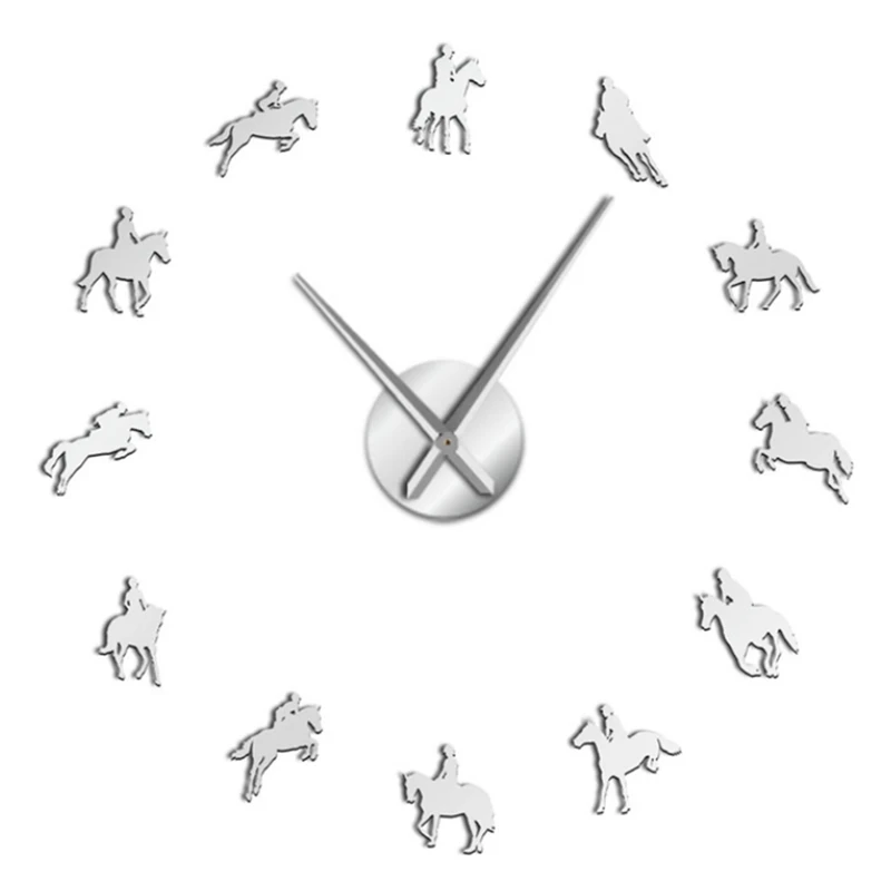 Настенные часы сделай сам современные спортивные наручные с акриловой