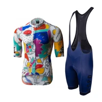south korea concept speed cycling jersey set summer unisex breathable light bib shorts outdoor bicycle clothing maillot ciclismo