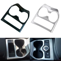 abs water cup holder drink cup frame trim cover sticker styling for nissan x trail t32 x trail rogue 2014 2015 2016 2017 2018