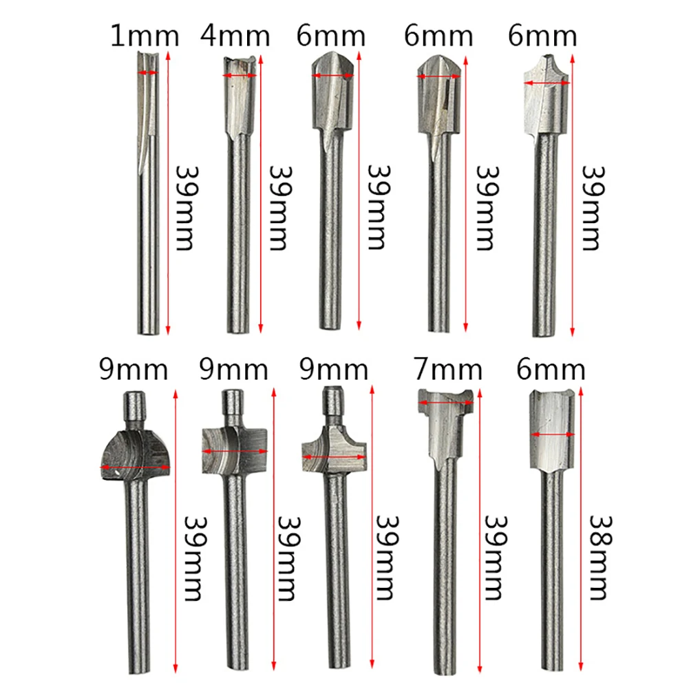 

Compression milling cutter woodwork Cutter Two Flutes Spiral Carbide Milling Tool CNC Router Wood End Mill Cutter Bits