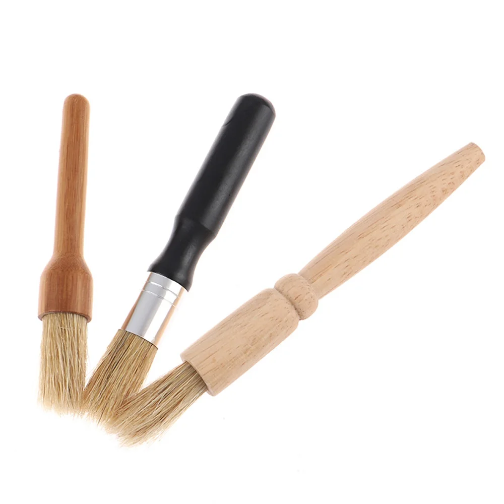 3 Размеры Творческий Кофе щетка для шлифовальной машины очистки кисти кисть