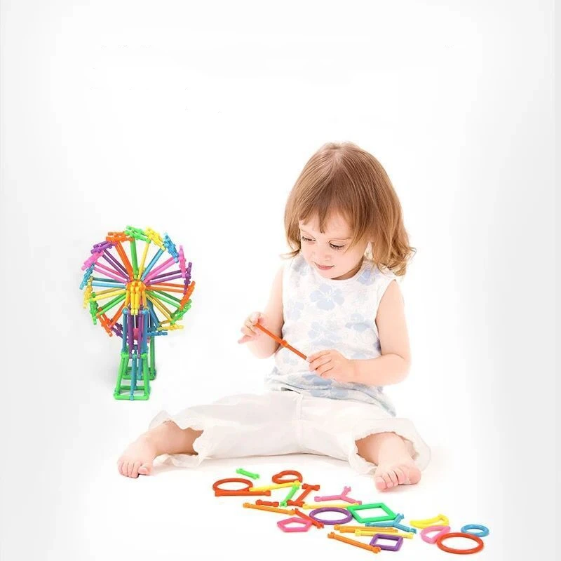 Собранные строительные блоки сделай сам умное искусственное воображение