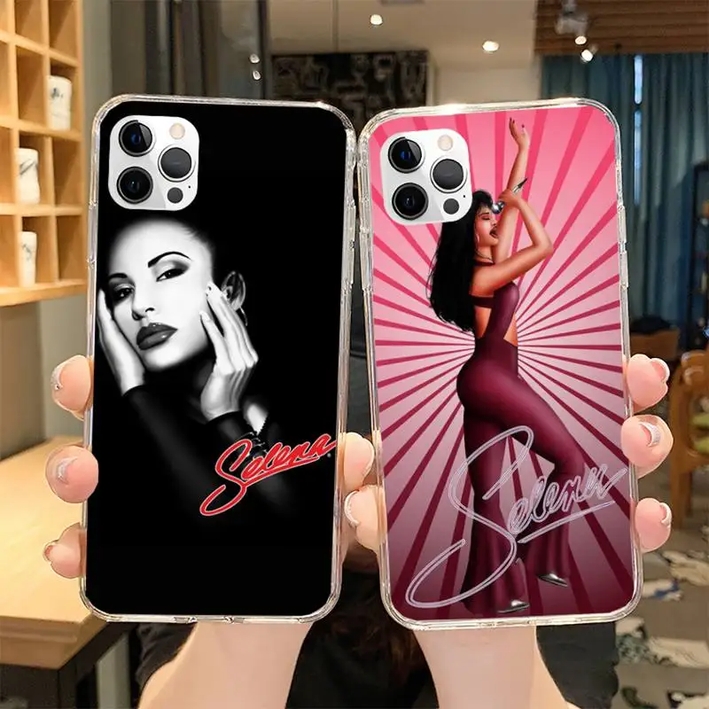 

Selena quintanilla Phone Case for iphone 12 13 Mini SE 2020 5 5S 6 6S Plus 7 8 Plus X XR XS 11 Pro Max Fundas Coque cover