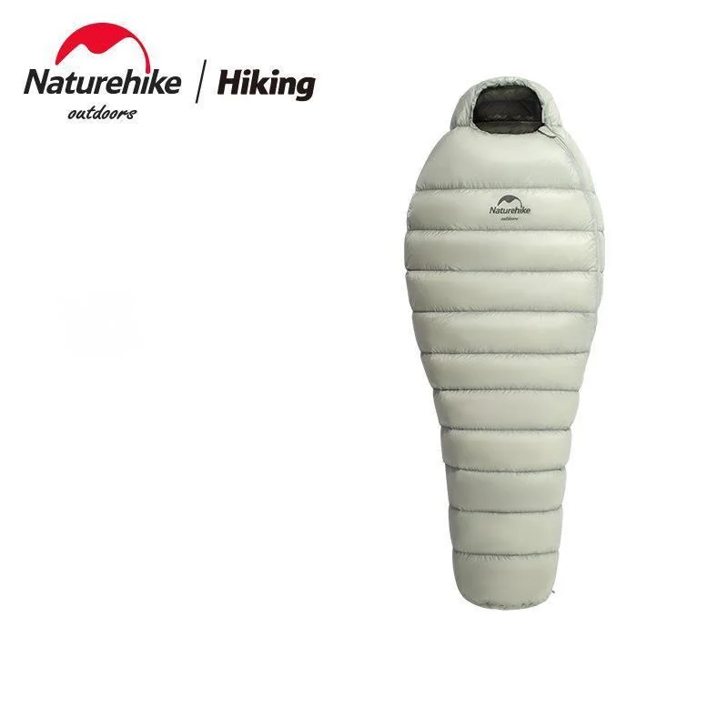 

Спальный мешок из гусиного пуха, нейлоновый, водонепроницаемый, всего 430 г