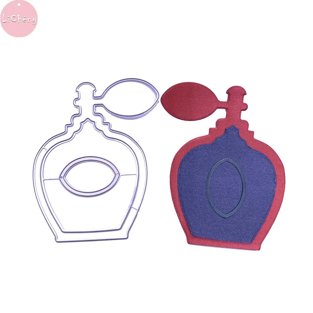 

Bottle Slimline Dies Scrapbooking Stencil Embossing Folder for Card Making DIY Mold Clear Stamps Metal Craft Cutting Dies