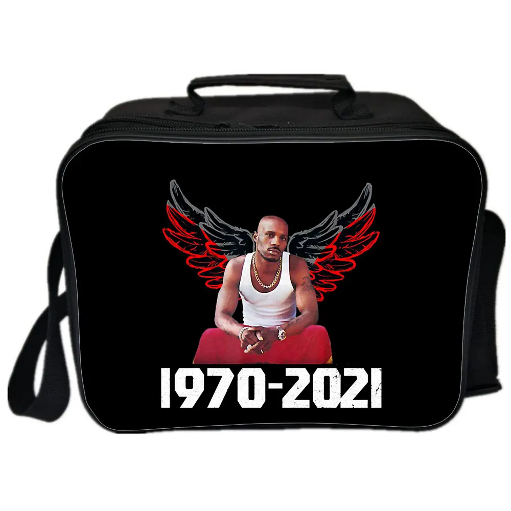 Rapper DMX Backpack Picnic Bag Camping Shoulder Bag Handbags Portable Insulated Canvas Picnic Lunch Bags For Women