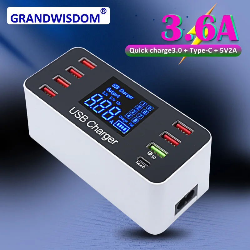 Настольное зарядное устройство usb 4 0 для автомобиля быстрая зарядка rohs