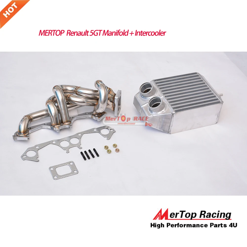 MERTOP REN ERO Super 5 GT 5GT турбо выхлопная труба из нержавеющей стали 1.4L T3 коллектор + 130 мм