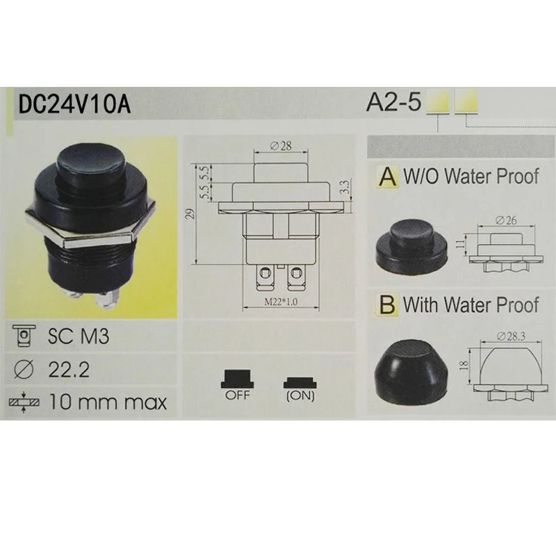 Автомобильный Водонепроницаемый Self-моментальная Перезагрузка Рог