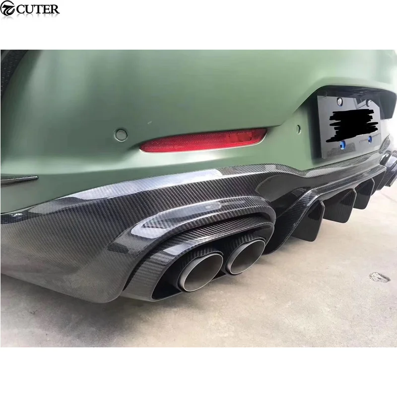 Gt50 Gt53 Передний бампер из углеродного волокна вентиляционные отверстия для губ