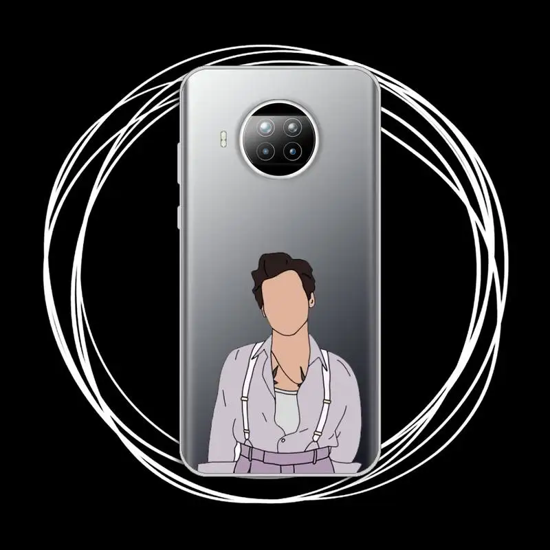 

harry style Phone Case Transparent for Xiaomi mi Redmi note 10 t 8 9 pro lite 11 Samsung S 8 9 10 20 plus ultra