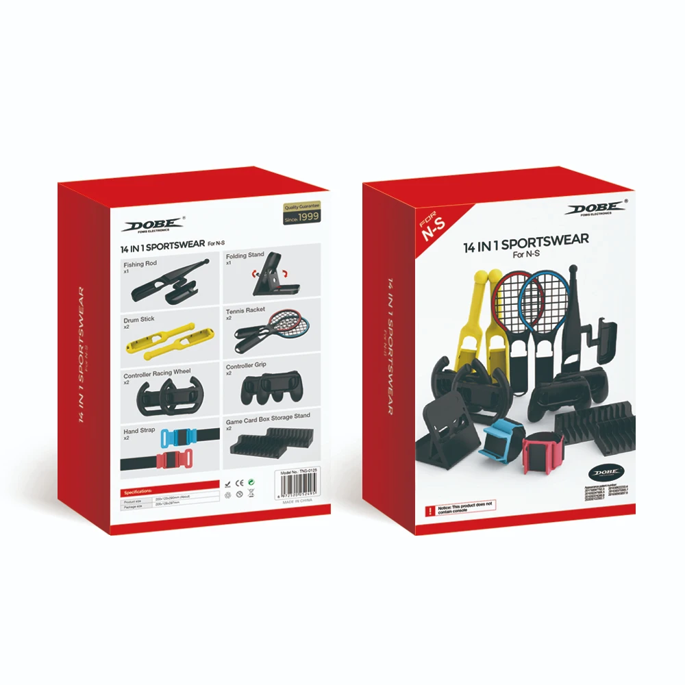 Комплект аксессуаров 14 в 1 подставка для консоли Nintendo Switch держатель Joycon