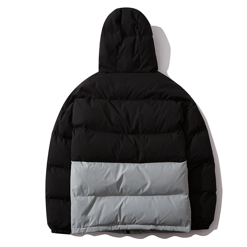 Парка Mirecoo Мужская зимняя Толстая куртка с капюшоном и несколькими карманами