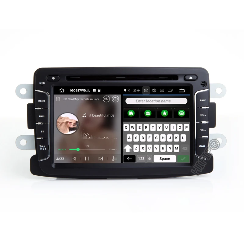 PX5 DSP Android 10 8 ядер 4 Гб + 64 GPS навигатор радио для Dacia Renault Duster Logan Sandero автомобильный DVD